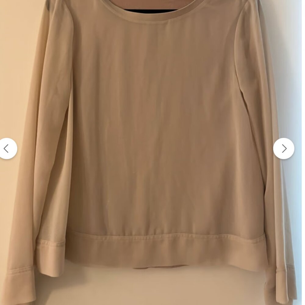Like new beige Zara top
